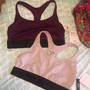 2 VS sports bras! No padding.